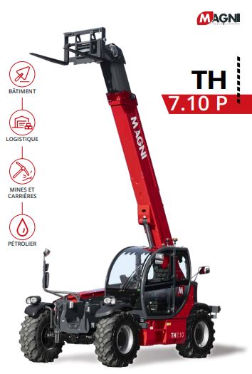 Chariot télescopique - Magni TH - TH 7.10P_0