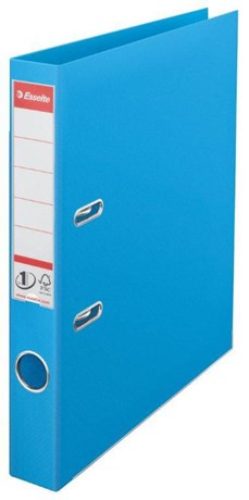 CLASSEUR À LEVIER N1 POWER DOS 5 CM BLEU CIEL