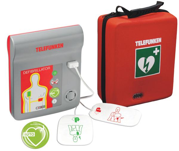 Défibrillateur automatisé externe TELEFUNKEN FA1 avec accessoires inclus_0