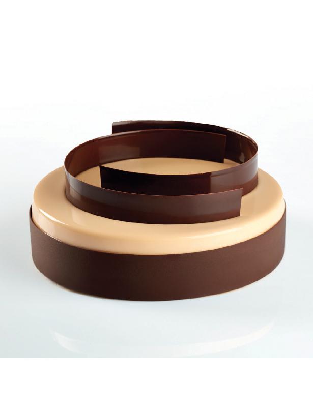 Disques - Moules en Pavocake  Pavoni Italia - Lot de 6 avec plateau_0