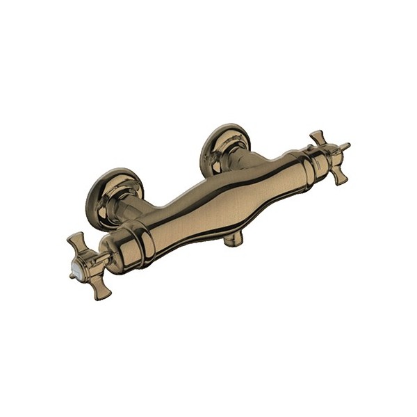 DOUCHE CHAMBORD THERMOSTATIQUE OR ROSE BROSSE PVD ROBINETTERIE CHAMBORD - CRISTINA ONDYNA CH48134P