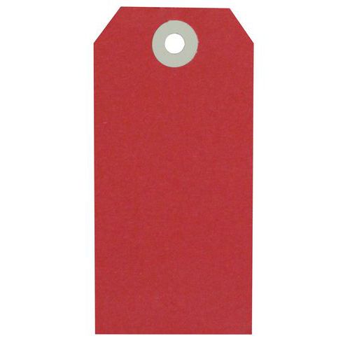 ÉTIQUETTE AMÉRICAINE AMÉRIC 140X70MM ROUGE