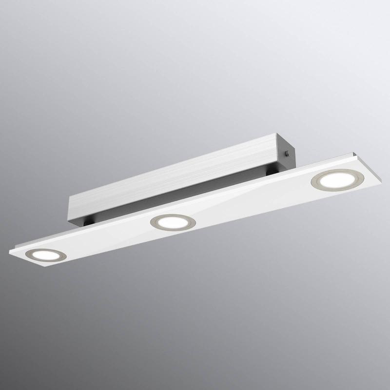 EVOTEC PLAFONNIER LED À 3 LAMPES PANO, BLANC