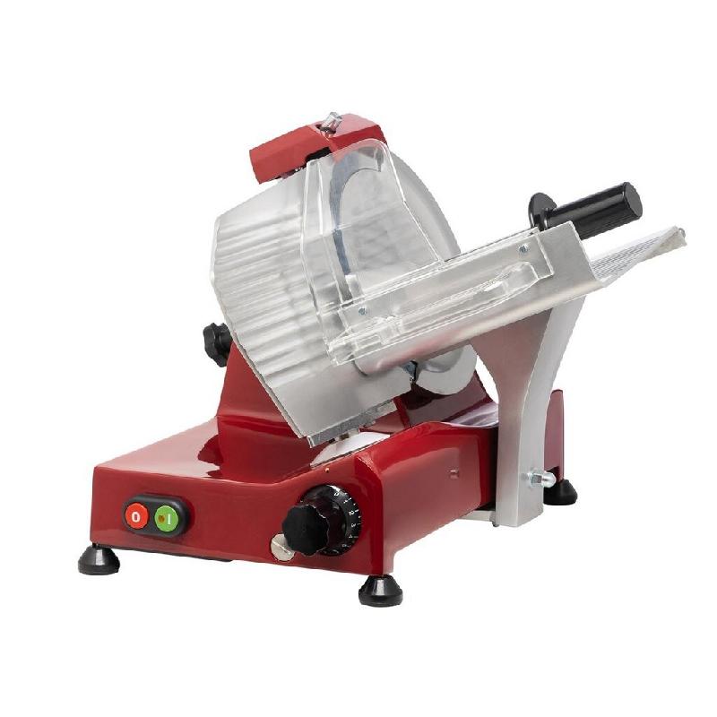 Fac - Trancheuse Électrique Domestique à Gravité CE Modèle F 250 E avec affûteur fixe - ROUGE - 6/250001CEDO1V_0