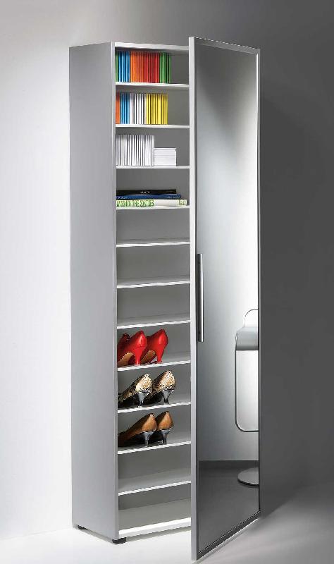 Armoire Chaussures Miroir