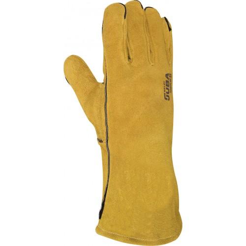 GANTS POUR SOUDEUR 408OCRE WELDY - EN CROÛTE DE CUIR - T7 JUBA