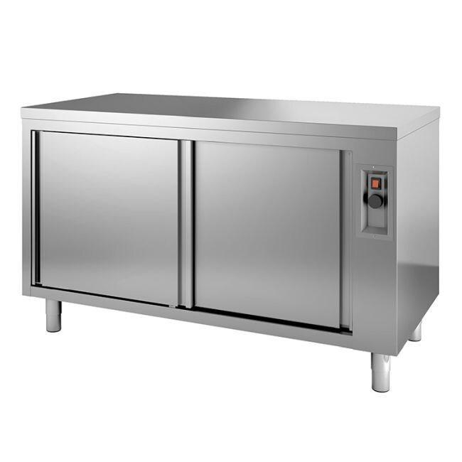 Gastro-Inox Armoire chauffante avec fond perforé en inox 1700x700x880mm - 7445908635627_0
