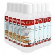 Gels hydroalcooliques Purity - 100ml - Pack de 10 flacons rechargeables - Fabrication française_0