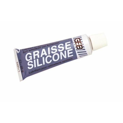 GRAISSE SILICONE SANITAIRE POUR ROBINETS ET VANNES GEB
