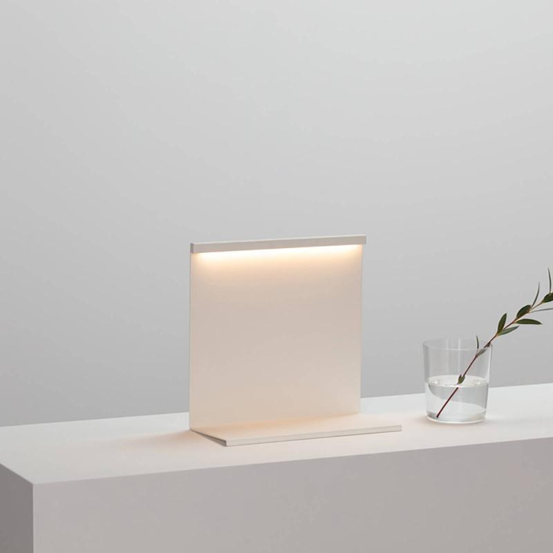 HAY LBM LAMPE À POSER LED VARIATEUR, BLANC CRÈME