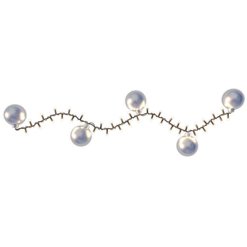 HEMSSON GUIRLANDE LED 2EN1, ARGENTÉ GLACÉ, 700 LED