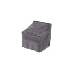 Housse de protection respirante pour chaise de jardin Pour chaise 75x78x65/90 cm Aerocover - noir 8717591774143_0