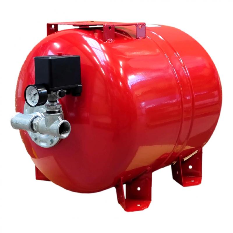 Kit Complet Ballon Surpresseur à Vessie Varem Horizontal 80l_0