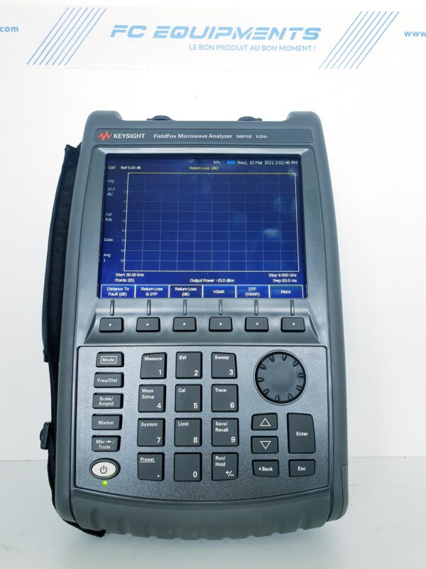 N9915b - analyseur de signal portable fieldfox - keysight technologies (agilent / hp) - 30khz - 9ghz - analyseurs de spectre_0