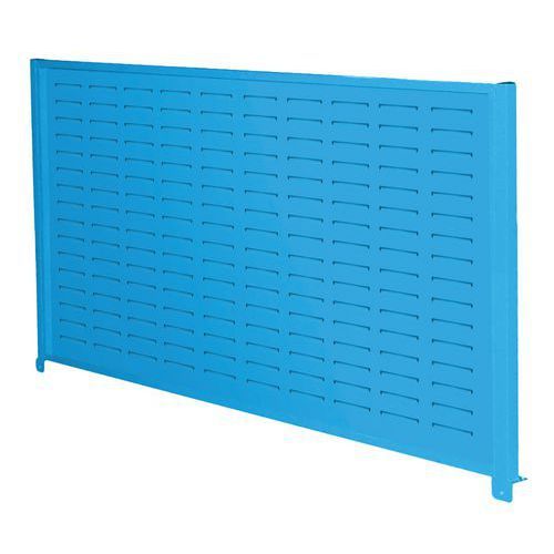 PANNEAU SUPPORT BACS HT 900 POUR ÉTABLI DE 1750 BLEU 5012 - ANJOU TOLERIE