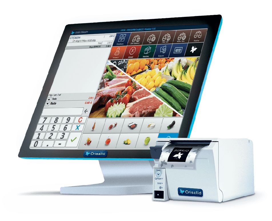 Phasis® - logiciel de caisse Crisalid pour épicerie, boucherie, supérette et vrac - gestion des promotions, stock et fidélité_0