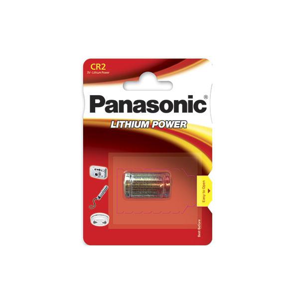 Pile lithium Panasonic CR2 3V 850mAh - Blister - Haute stabilité et résistance_0