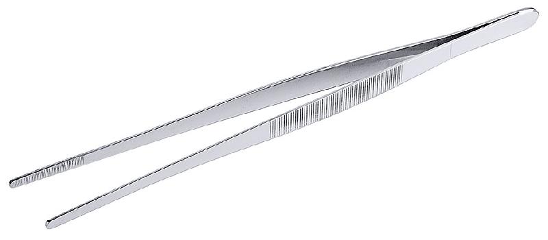 PINCETTES EN ACIER INOXYDABLE 18/10, QUALITÉ ROBUSTE, LONGUEUR 30 CM