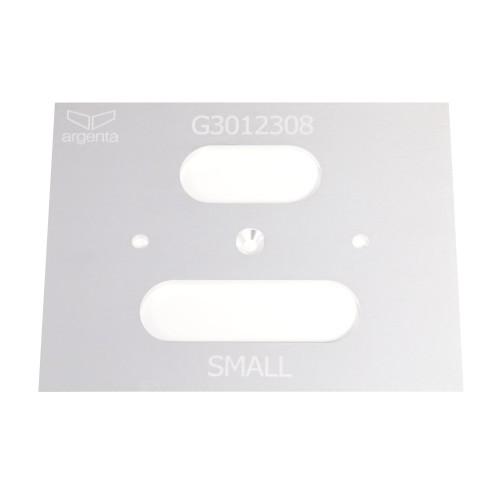 PLAQUE D'INSERTION - GABARIT DE FRAISAGE UNIVERSEL - SMALL - ARGENTA ARGENTA