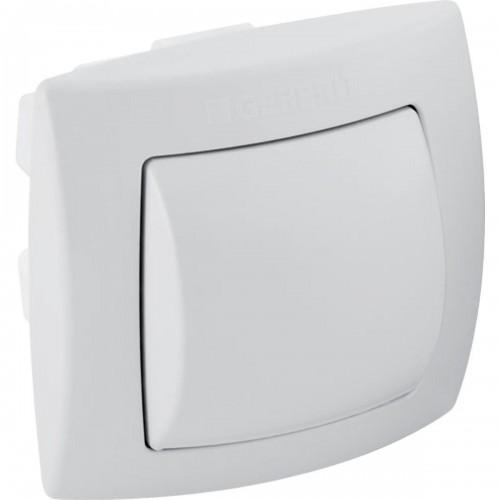 PLAQUE DE COMMANDE PNEUMATIQUE WC - POUSSOIR À MAIN SIMPLE TOUCHE GEBERIT