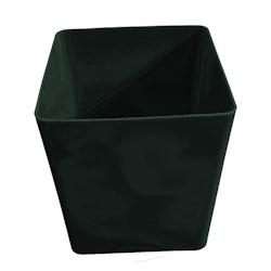 PLAST'UP ROTOMOULAGE Pot de fleurs cubio h 50cm - NOIR - noir 0750122559398_0
