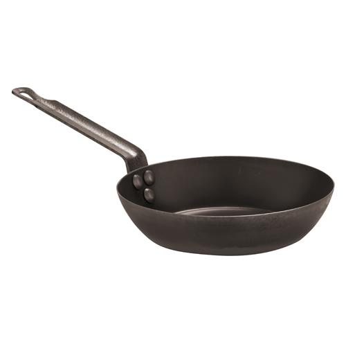 POÊLE À FRIRE EN FER BLEU 24CM - PADERNO - POÊLE EN TÔLE