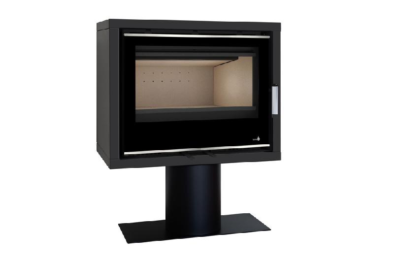 Poêle avec pied Ecodesign Portimao-SL-695-S-Base - 9kW avec ventilation_0