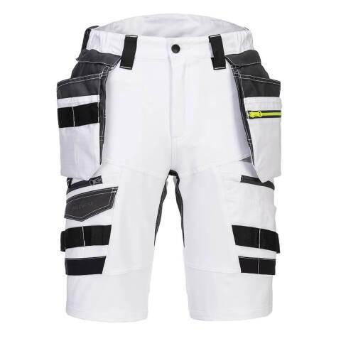PORTWEST DX444 BERMUDA HOLSTER AMOVIBLES DX4 BLANC - TAILLE 40