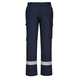 Portwest - Pantalon de travail anti-feu BIZFLAME PLUS Bleu Taille L - L bleu FR401NARL_0
