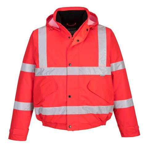 PORTWEST S463 BLOUSON HI-VIS ROUGE - TAILLE M