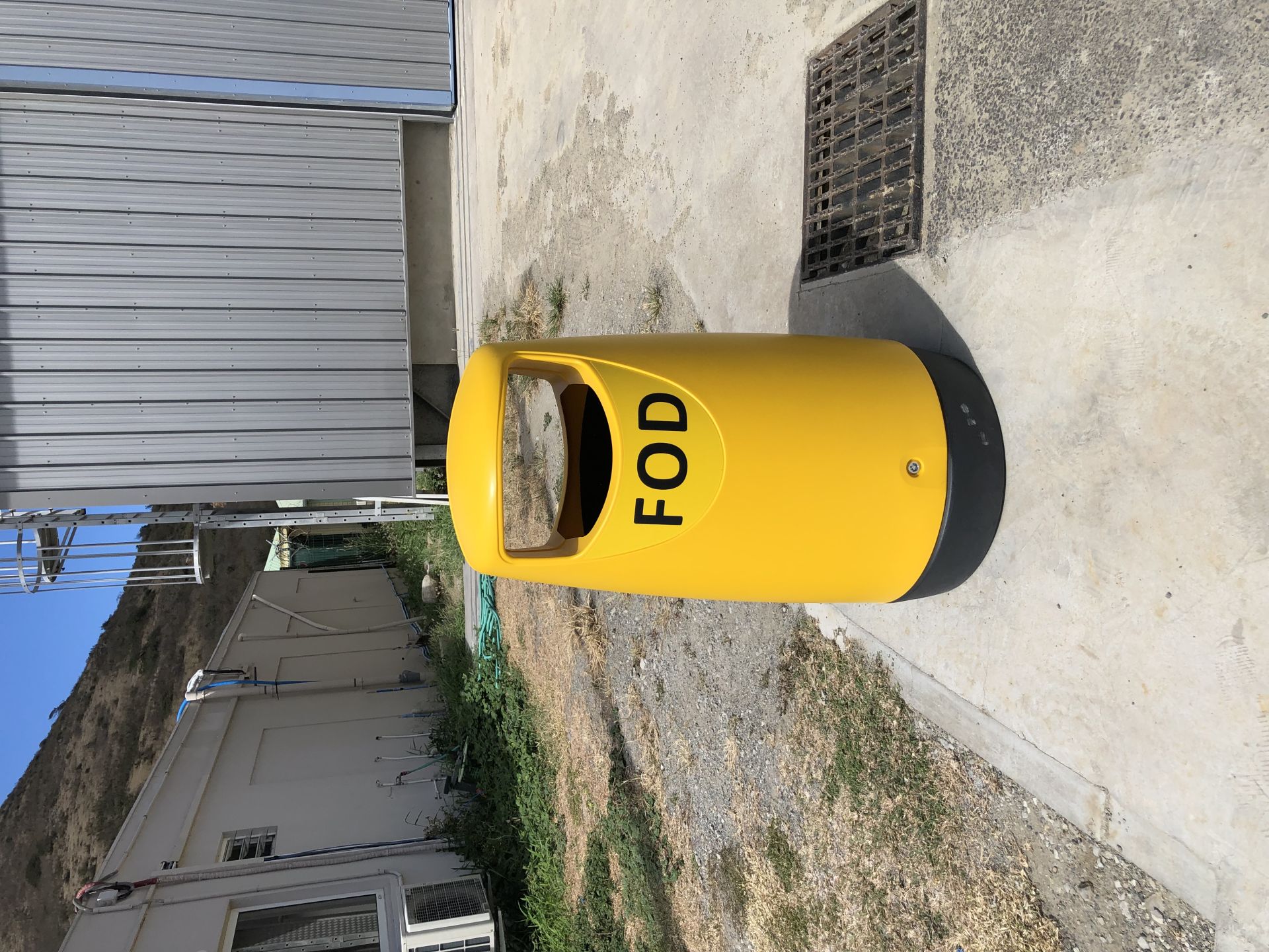 Poubelle FOD en polyéthylène renforcé