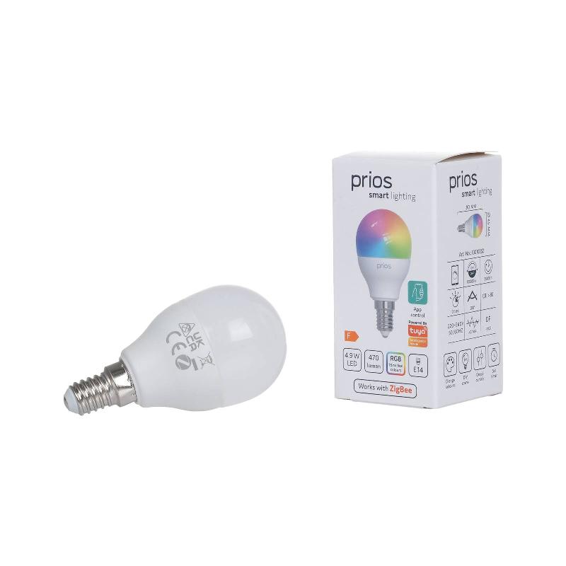 LUUMR SMART LED E14 4,9W CCT RVB ZIGBEE TUYA HUE 2PCS
