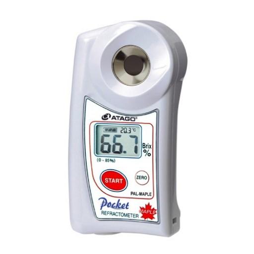 Réfractomètre numérique Atago PAL-maple 3849 - Brix 0.0 à 85.0% - Température 9.0 à 99.9°C - Pour sirop d'érable_0
