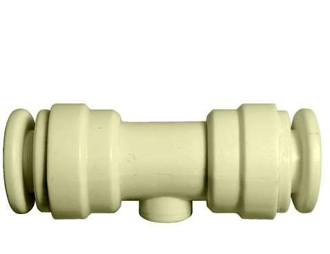 Raccord droit 1/4 avec trou pour brumisateur haute performance - raccord droit_0