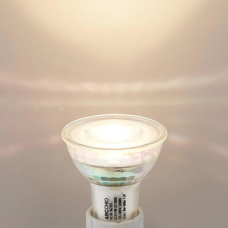 AMPOULE LED ARCCHIO, RÉFLECTEUR, GU10, 4,5W, CLAIRE, 3000K