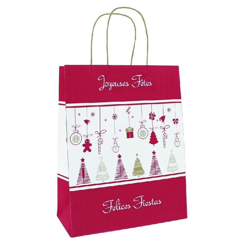 Sac kraft Bambino poignées torsadées 26x12x32cm - par 50_0