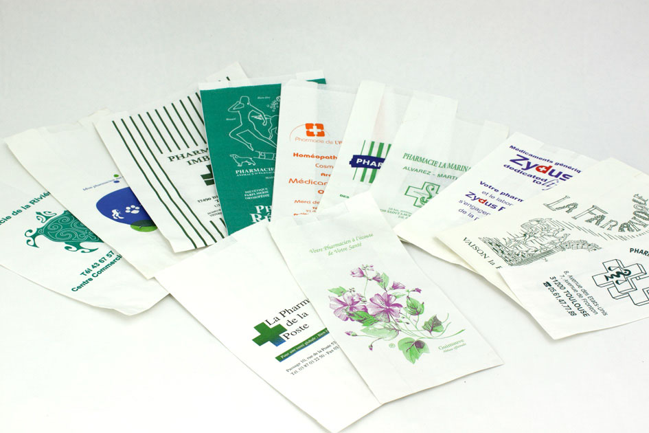 Sac discount papier pharmacie