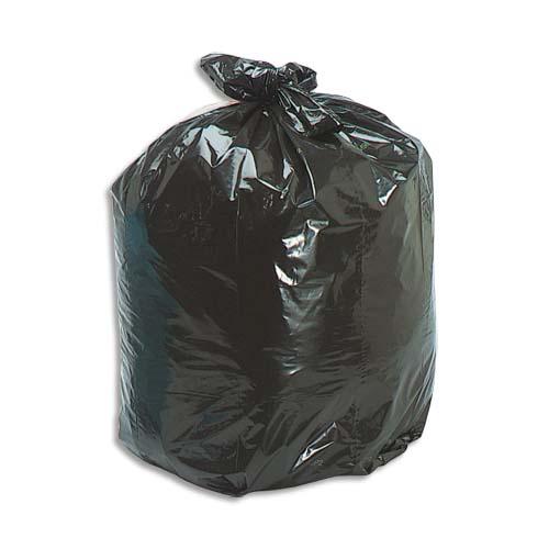 Sacs poubelles boîte de 500 sacs-poubelle 30 litres noir 25 microns_0