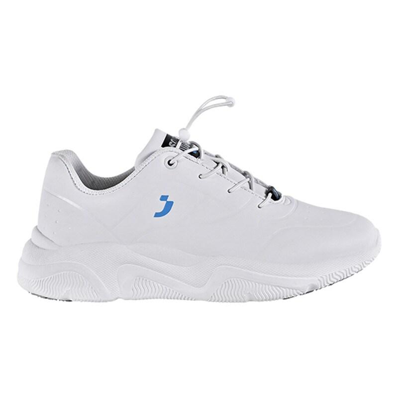 Safety Jogger - Chaussures de travail basses non sécurité confortables avec des lacets élastiques CHAMP blanc O2 #ffffff Taille 44 - 44 matière sy_0