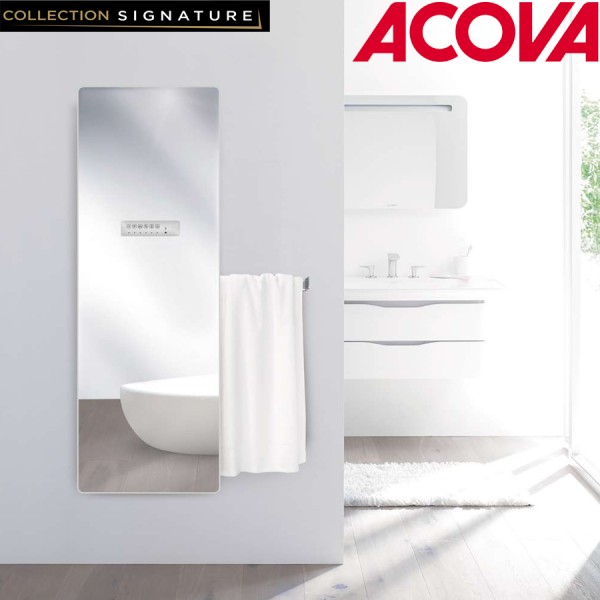 SÈCHE-SERVIETTE ACOVA VERSUS MIROIR ELECTRIQUE 750W VSM-175-048
