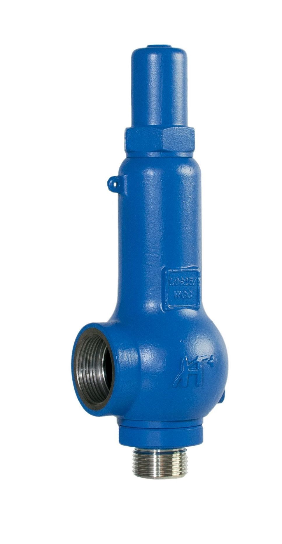 Soupape de sécurité en acier carbone - Gamme 500A - H+Valves - Protection surpression - Liquides, gaz et vapeur d'eau_0
