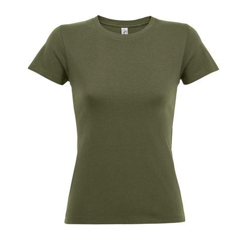 TEE-SHIRT PERSONNALISABLE FEMME EN COTON ARMY