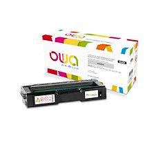 TONER REMANUFACTURÉ OWA - STANDARD - NOIR - POUR RICOH 406094