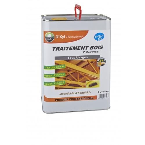 TRAITEMENT DU BOIS - PRÉVENTIF ET CURATIF - SANS ODEUR – 20 L - D’XYL DALEP