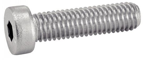 VIS MÉTAUX CYLINDRIQUE HEXAGONALE CREUSE TÊTE BASSE INOX A2 DIN 7984 5X10 BOÎTE DE 200 - ACTON - 622205X10