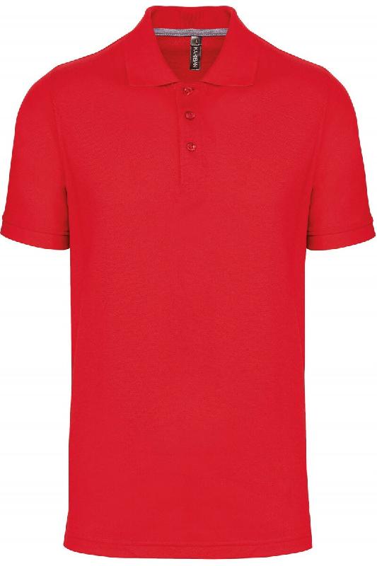 WK Designed To Work Polo manches courtes homme Rouge 3XL 65% Polyester | 35% Coton - XXXL rouge 3663938184111_0