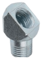 Adaptateur mâle-femelle coudé à 45° - F8X100 , N/A_0