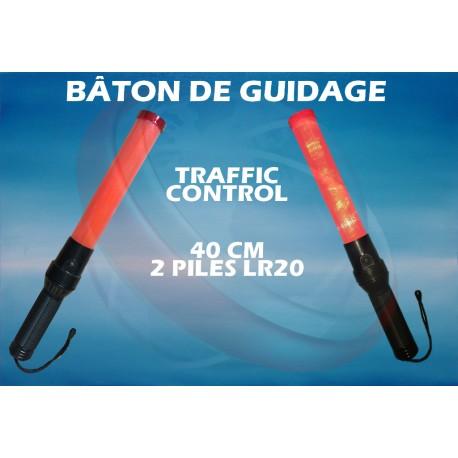 Bâton lumineux traffic control 40 cm pour guidage routier / avion_0