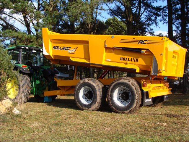 Benne amovible agricole - Rollroc RC4800 compacte et robuste - 4800 mm de longueur_0