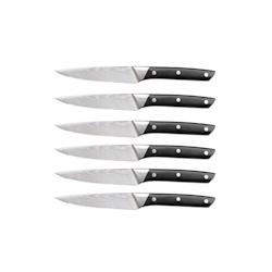 Bjorn Couteaux à steak ERLING - 6 pièces - noir 3701488307571_0